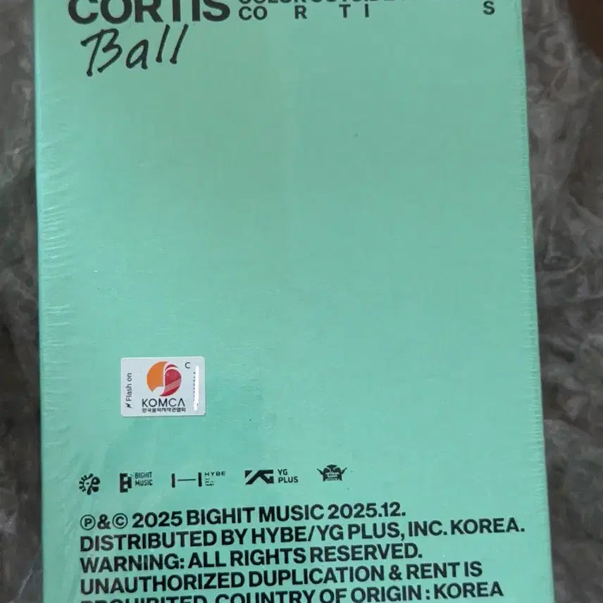 [BUNJANG] Curtissball Mint 1st Album Sealed / 코르티스볼 민트 1집 미개봉 새상품