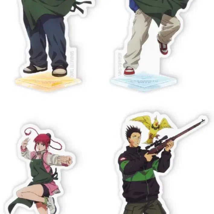 [BUNJANG] Sakamoto Days Vol. 1 Ichiban Kuji F Prize Acrylic Stand Set (4 Types) / (개봉전시) 사카모토 데이즈 vol.1 제일복권 F상 아크릴 스탠드 4종