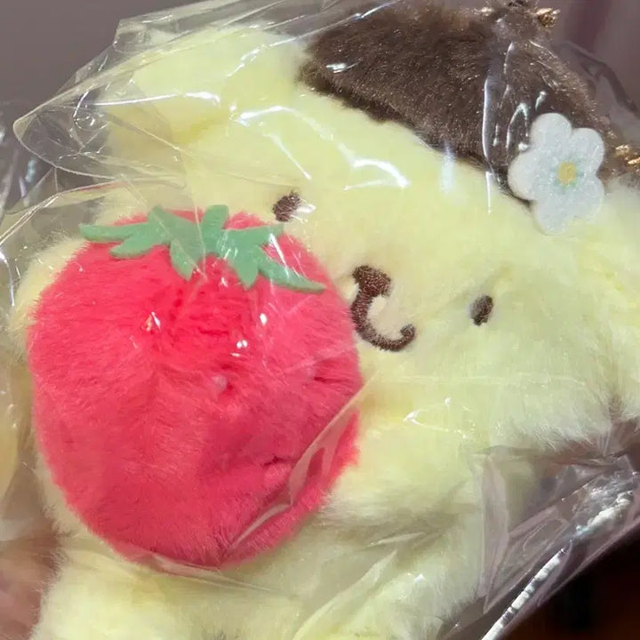 [BUNJANG] Sanrio Pompompurin Ichigo Strawberry Series Muffin Bagel Scone Plush / 새상품) 정품 폼폼푸린 이치고 딸기 시리즈 머핀 베이글 스콘