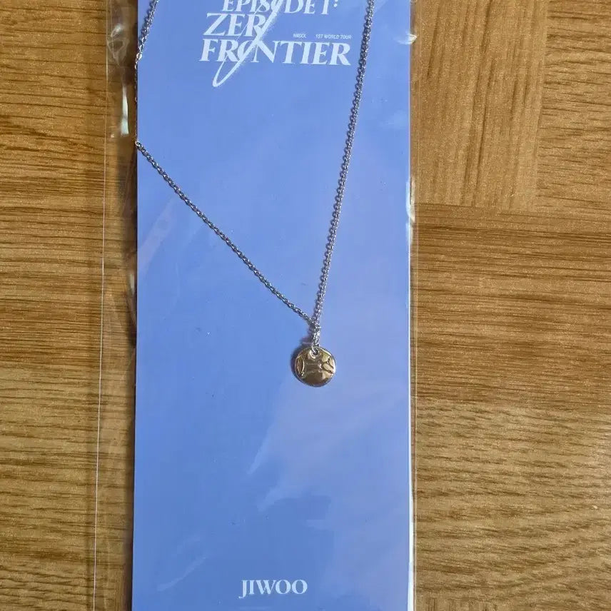 [BUNJANG] NMIXX Episode Zero Frontier Jiwoo Necklace / 엔믹스 콘서트 목걸이 지우