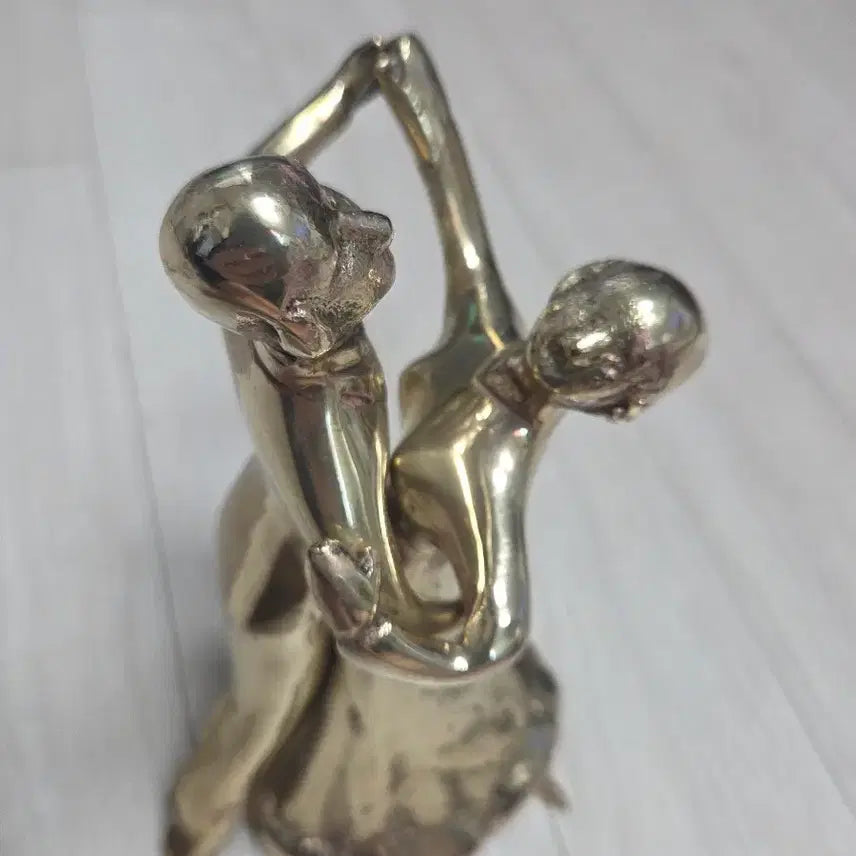 [BUNJANG] Brass "Lovers Dancing the Waltz" Sculpture / 황동작품  왤츠추는 연인