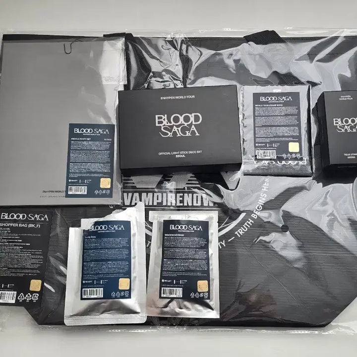 [BUNJANG] ENHYPEN Blood Sanghae Seoul Concert MD Goods Bundle Set / 엔하이픈 블러드 사가 서울 콘서트 엠디 굿즈
