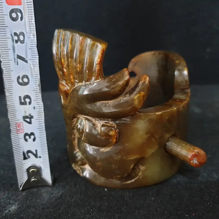 [BUNJANG] Qing Dynasty Bronze Celadon Celadon Jar / (수원만물)출토 화전옥 옥고