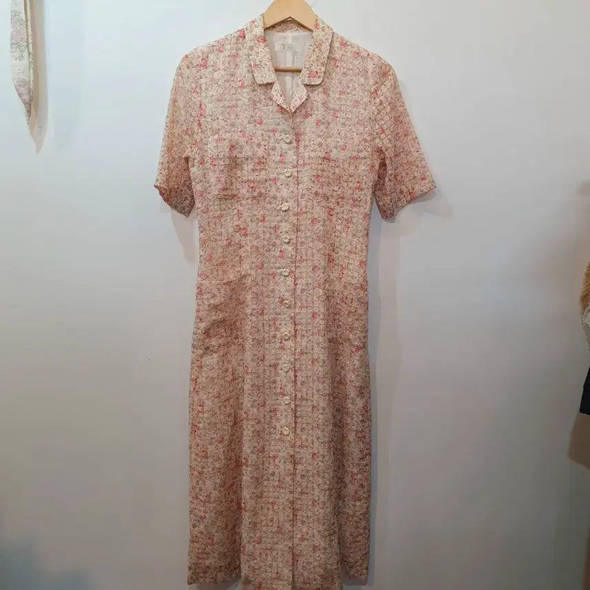 [BUNJANG] Vintage Floral Pattern Dress / 빈티지 플로럴 패턴 원피스
