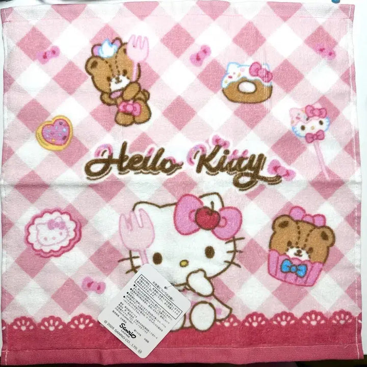 [BUNJANG] Sanrio Hello Kitty Plush Doll Keychain Set / 산리오 헬로키티 인형 키링 일본 정품 일괄 수건
