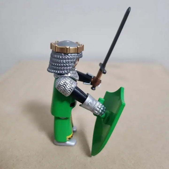 [BUNJANG] Playmobil Mipi 8 Lion Knight Figure (Opened, Assembled) / 플레이모빌 미피8 사자왕 기사 개봉 조립 피규어 판매