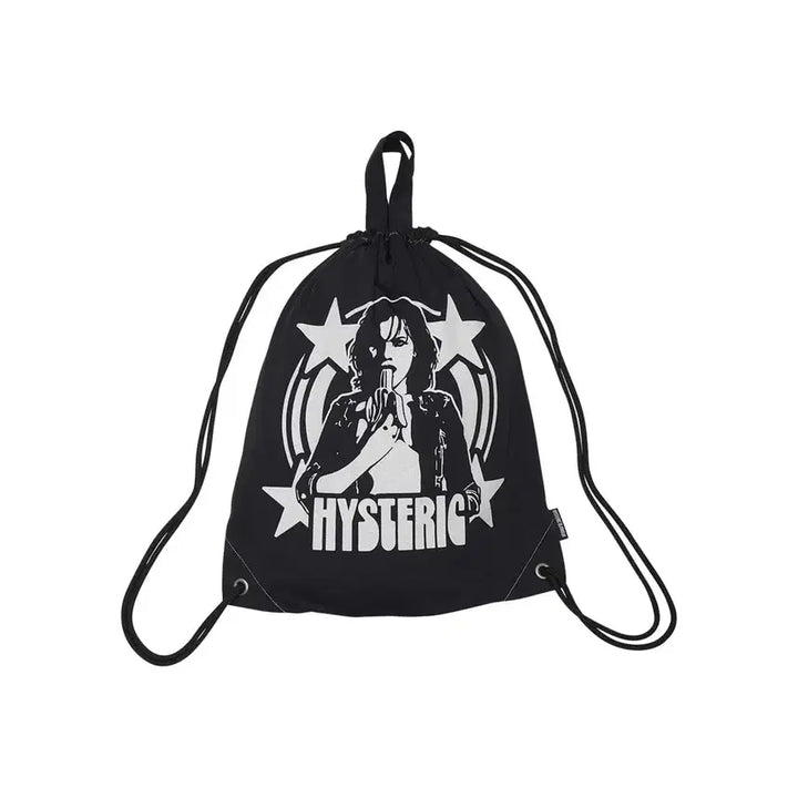 [BUNJANG] Hysteric Glamour 26ss Banana Girl Gym Sack Black / 히스테릭 글래머 26ss 바나나걸 짐색 블랙