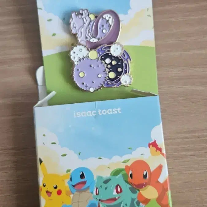 [BUNJANG] Isak Toast x Pokemon Mewtwo Badge / 이삭토스트 뮤츠
