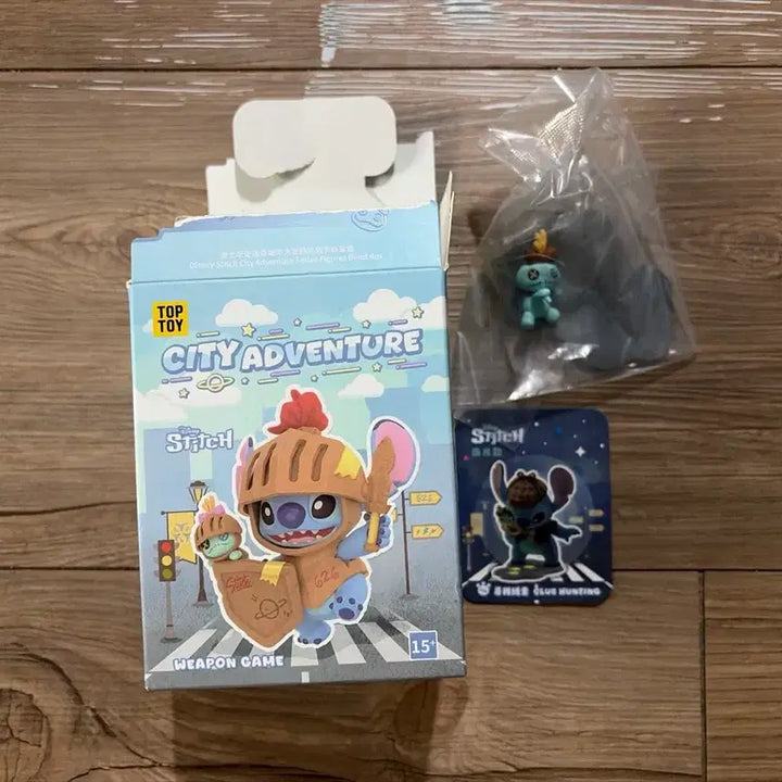 [BUNJANG] Disney Stitch Scrump Detective Figure Toptop / 새상품) 스티치 스크럼프 명탐정 탑토이 toptoy 디즈니