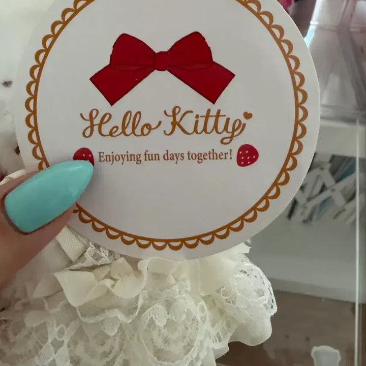 [BUNJANG] Sanrio Shortcake Hello Kitty Mascot / 산리오쇼트케이크 1 헬로키티 마스코트