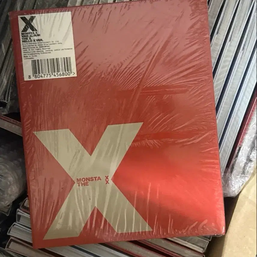 [BUNJANG] MONSTA X The X Mini Album 4 Version Set / 몬스타엑스 The X 앨범 4종 세트