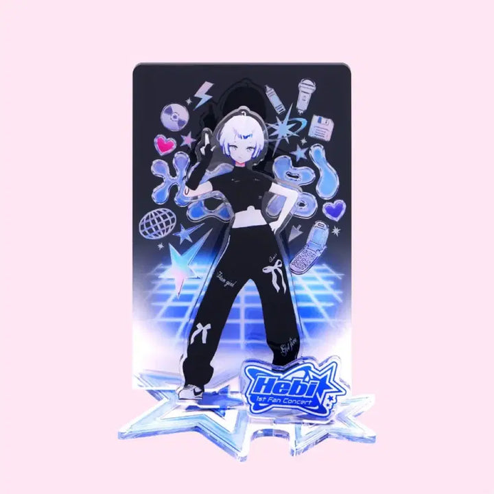 [BUNJANG] HeBi Acrylic Stand Set (2 Types) &amp; Ballpoint Pen (Sealed) / HeBi 아크릴 스탠드 2종, 볼펜(미개봉)