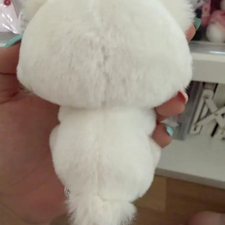 [BUNJANG] Heisei Charmikitty Heart Mascot Keyring White / 헤이세이 챠미키티 하트 마스코트키링 화이트
