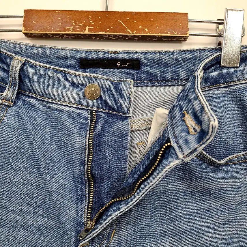 [BUNJANG] G-Cut Ankle Denim Pants Blue M / 지컷 앵클 데님 팬츠 블루/M/앨리스/1484