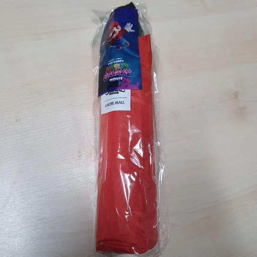 [BUNJANG] Super Mario 3-Section Automatic Umbrella (Red) / 슈퍼마리오 3단 자동 우양산(레드)새상품