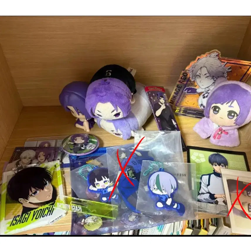 [BUNJANG] Blue Lock Yoichi Isagi &amp; Reo Mikage Goods Bundle Set / 블루록 이사기 요이치 미카게 레오 굿즈 일괄