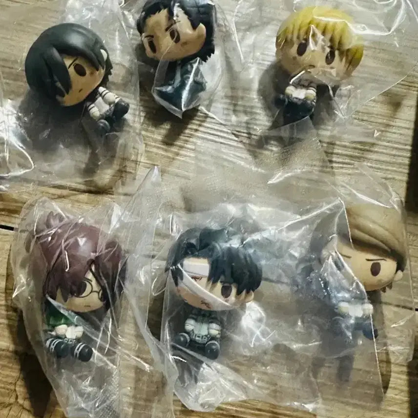 [BUNJANG] Attack on Titan Nendoroid Full Set (6 Types) / 마지막풀셋6종일괄) 진격의거인 H상 초코노코 에렌 리바이 엘빈 미카사