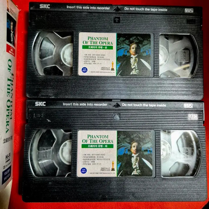 [BUNJANG] The Phantom of the Opera VHS Set (Upper/Lower) / 오페라의 유령 VHS 상/하 세트