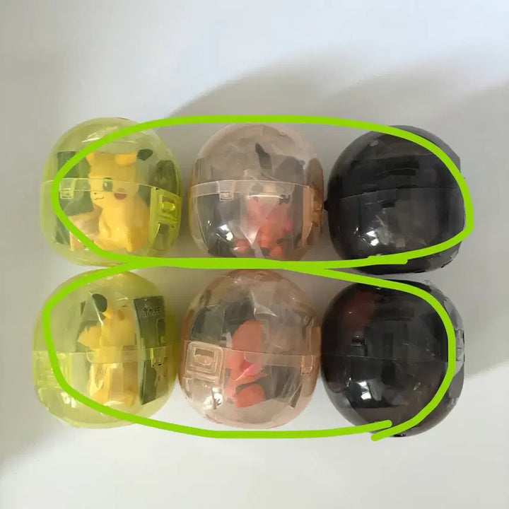 [BUNJANG] Pokemon Lamp Mascot Gacha Pikachu/Turtwig/Shroomish Set / 포켓몬 가챠 램프 마스코트 피카츄/뚜꾸리/호바귀 세트