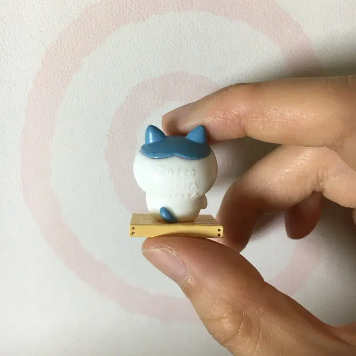 [BUNJANG] Chiikawa Sauna Gacha Milk Hachiwara Figure / 치이카와 입욕제 사우나 가챠 우유 하치와레 피규어
