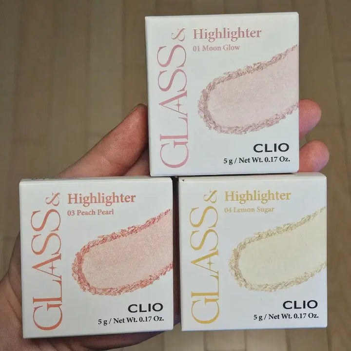 [BUNJANG] CLIO Prism Highlighter Dewy Glow Palette / 클리오 달빛 물방울 레몬 별사탕 복숭아 진주 글래스 앤 하이라이터 하라