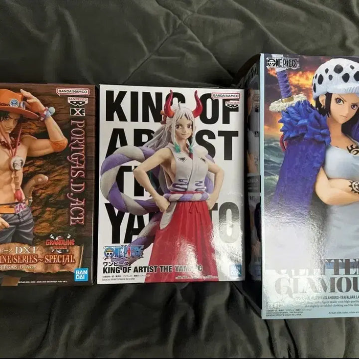 [BUNJANG] Bandai One Piece Figure 3-Piece Set / 원피스 반다이 피규어 3종 일괄 (정품,박스있어요)