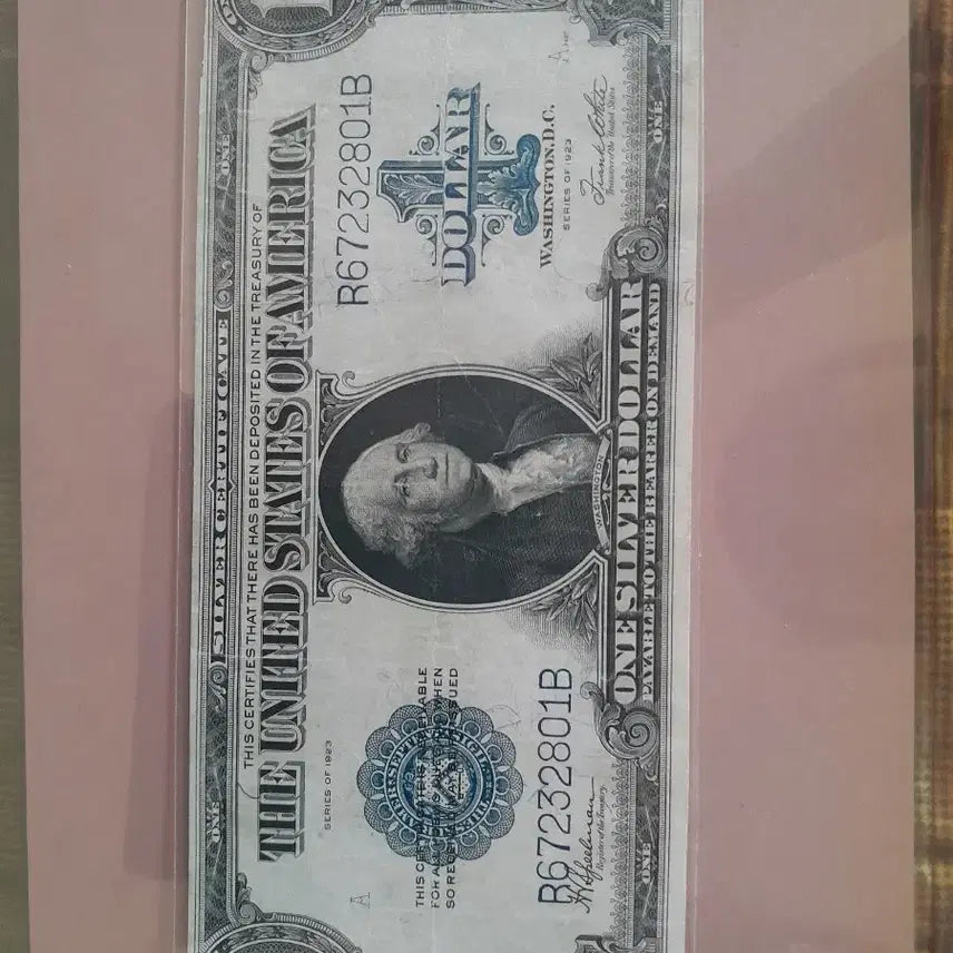 [BUNJANG] 1923 United States 1 Dollar Silver Certificate Large Note / 1923년 미국 1달러 실버 인증서지폐