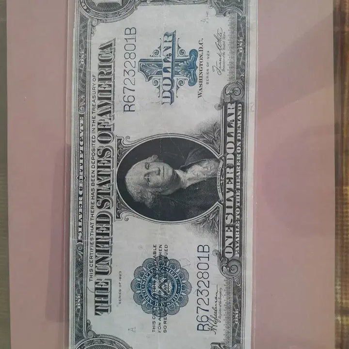 [BUNJANG] 1923 United States 1 Dollar Silver Certificate Large Note / 1923년 미국 1달러 실버 인증서지폐