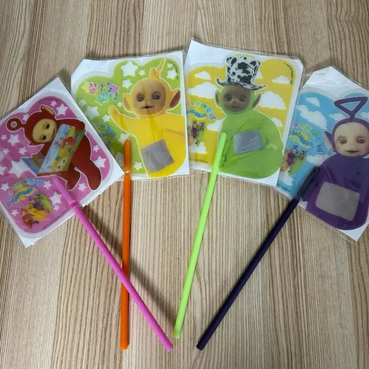 [BUNJANG] Teletubbies Fan Set / 텔레토비 부채