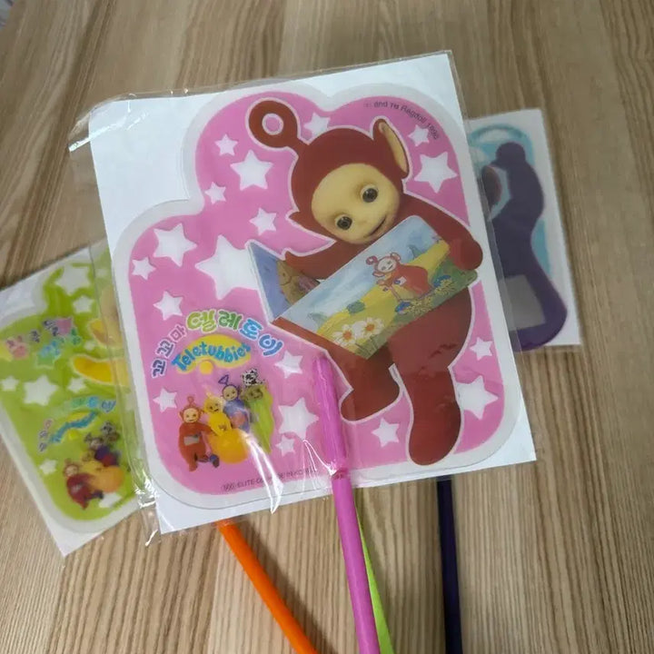 [BUNJANG] Teletubbies Fan Set / 텔레토비 부채