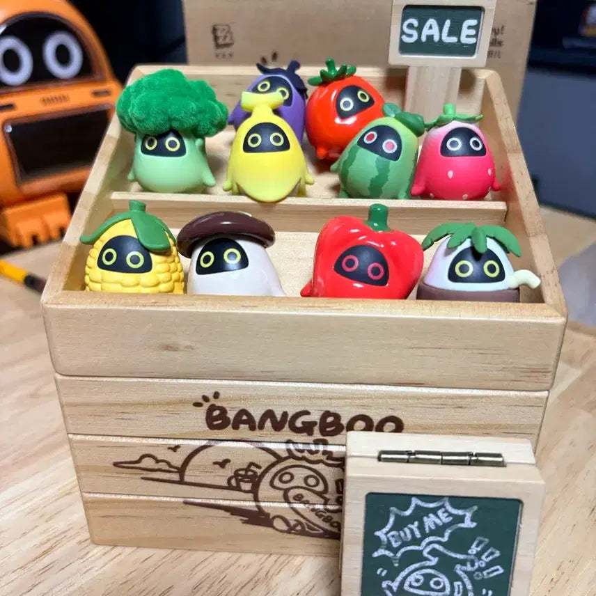 [BUNJANG] Junjunje Fruit Preservation Figure Stand Set / 젠존제 과일 방부 피규어 거치대 세트