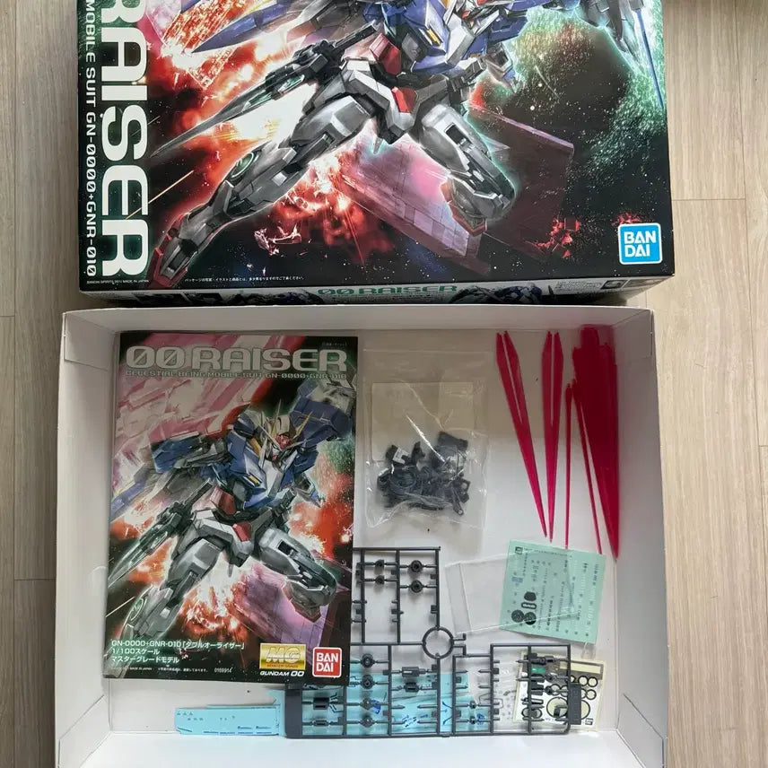 [BUNJANG] MG 00 Raiser Gundam Kit / MG 더블오라이저 건담 조립