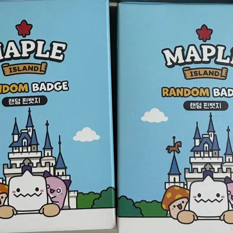 [BUNJANG] MapleStory x Lotte World Collaboration Random Can Badge (Slime) / 메이플스토리X롯데월드 콜라보 랜덤 캔뱃지(슬라임)