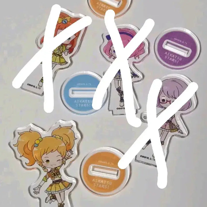 [BUNJANG] Aikatsu Stars! School Look Graph Art Mini Acrylic Standee - Laura / Yuzu / [판매] 아이카츠 스타즈 스쿨룩 그래프아트 미니 아크릴 로라 유즈