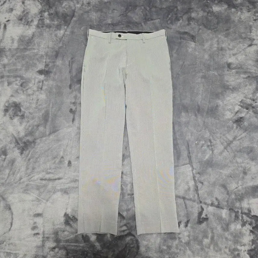 [BUNJANG] Uniqlo Checked Slacks Pants Summer / (73)유니클로 체크 슬랙스 팬츠 여름
