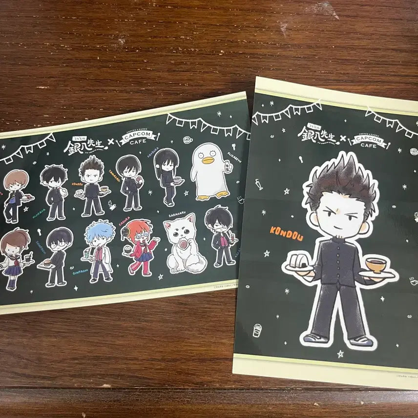 [BUNJANG] Gintama Japan Cafe Collaboration POB Set / 은혼 일본 카페 콜라보 특전