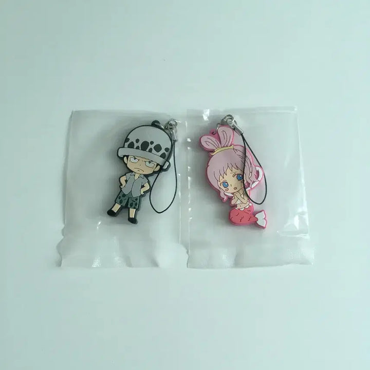 [BUNJANG] One Piece Vintage Gachapon Keyring Set D / 원피스 피규어 고전 가챠 키링 세트 D