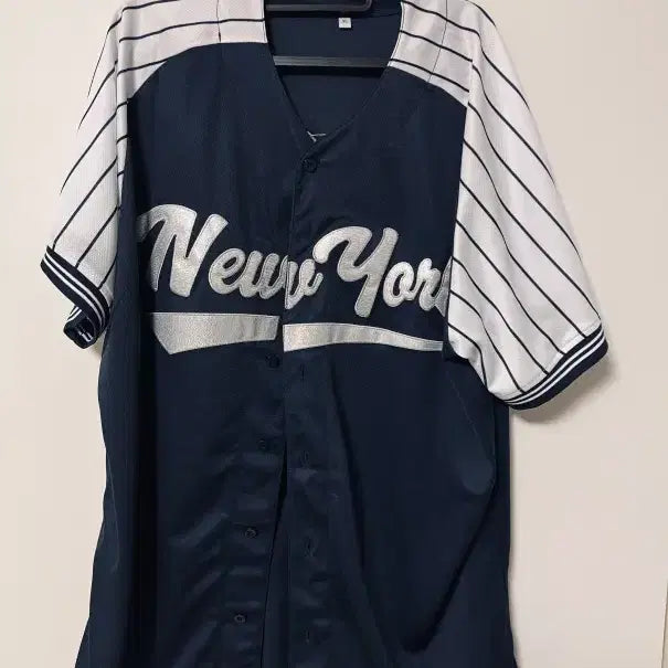 [BUNJANG] New York Yankees Baseball Jersey T-Shirt XL / 뉴욕 져지 저지 야구 반팔 새상품 XL(110)