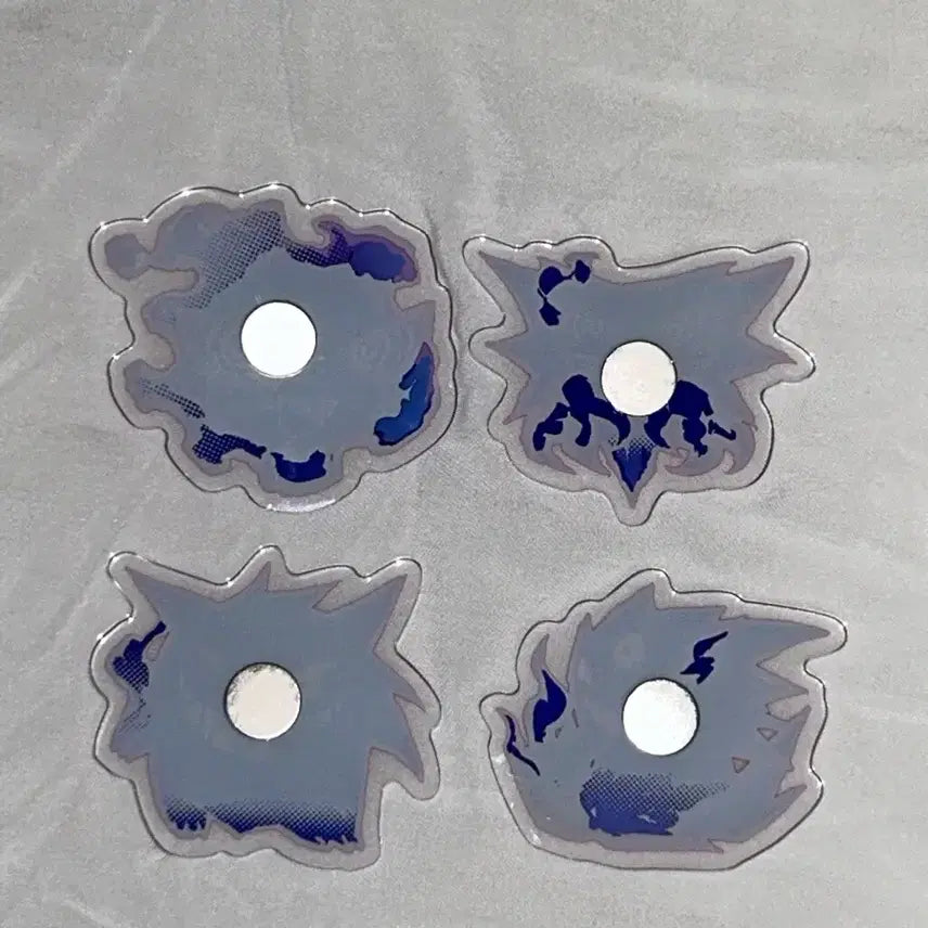[BUNJANG] Pokemon Gengar Magnet Set Unofficial Goods / 포켓몬스터 팬텀 마그넷 세트 비공굿