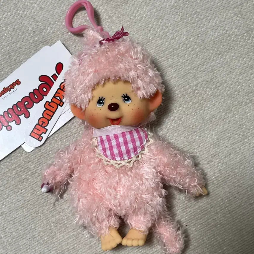 [BUNJANG] Mokomoko Monchhichi Charm / 모코모코 몬치치 키링