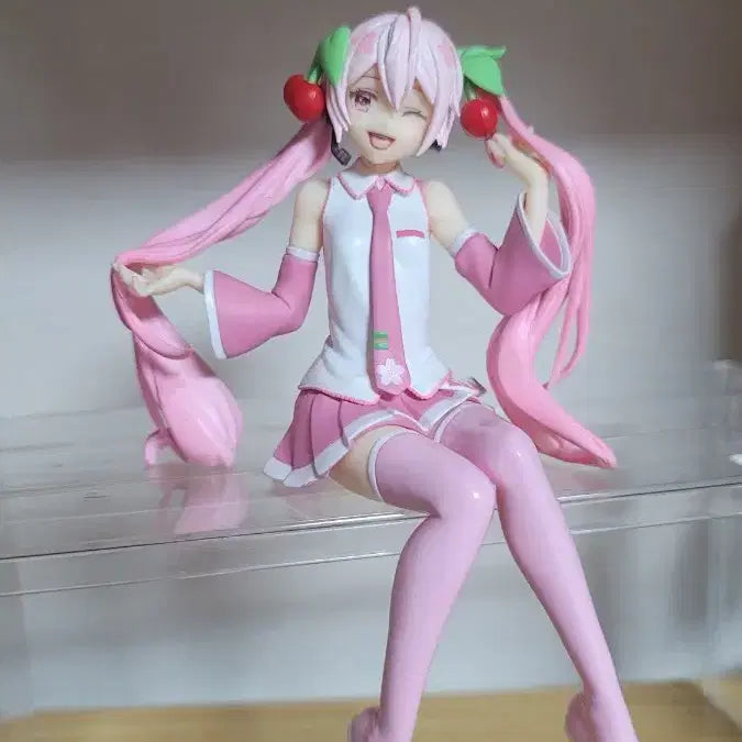 [BUNJANG] Sakura Miku Wink Noodle Stopper Figure / 사쿠라미쿠 윙크 누들스토퍼 미소녀피규어