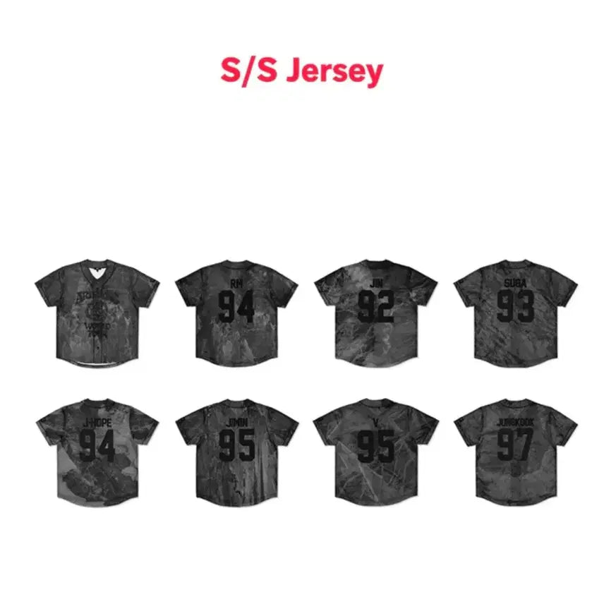 [BUNJANG] BTS V Arirang Tour Jersey M Size / 방탄소년단 아리랑 투어 저지  뷔  M사이즈