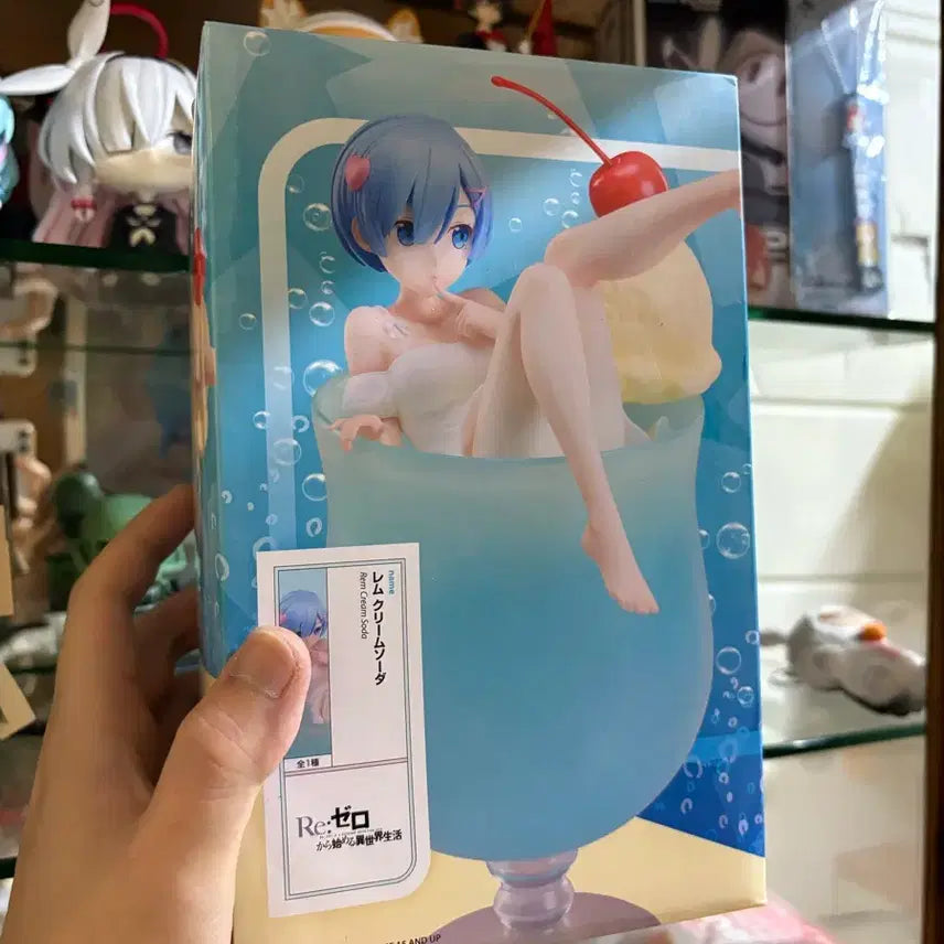 [BUNJANG] Re:Zero Rem Cream Soda Ver. Figure / 리제로 렘 크림소다 피규어
