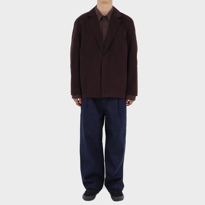 [BUNJANG] Homly One Tuck Pants (Navy) / [1] homly 홈리 원 턱 팬츠 (navy)