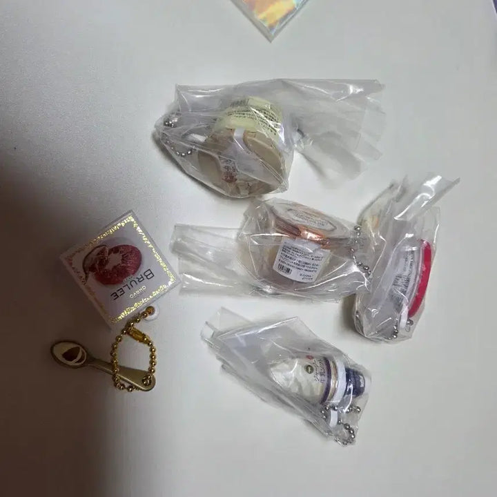 [BUNJANG] Bandai Ohayo Milk Japan Gachapon Food Miniature Keychain Bundle Set / 반다이 오하요 유업 일본 가챠 식품 일괄 캡슐토이 미니어처 키링