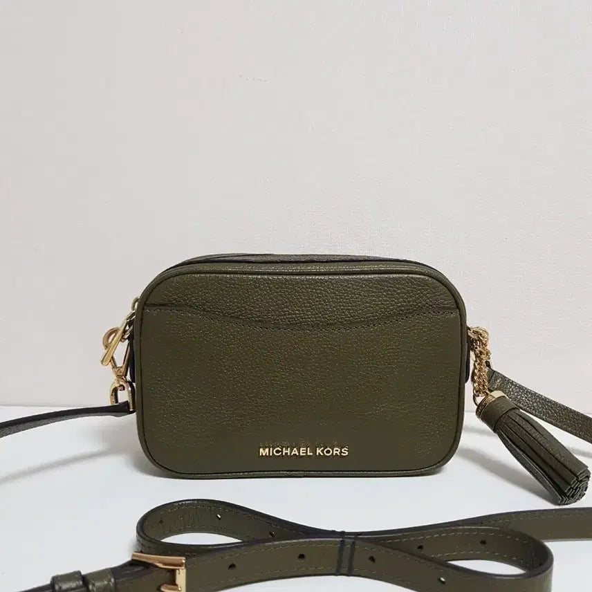 [BUNJANG] Michael Kors Tessa Leather Camera Bag / 마이클코어스 테슬 카메라백 ㅡ 거의 새제품