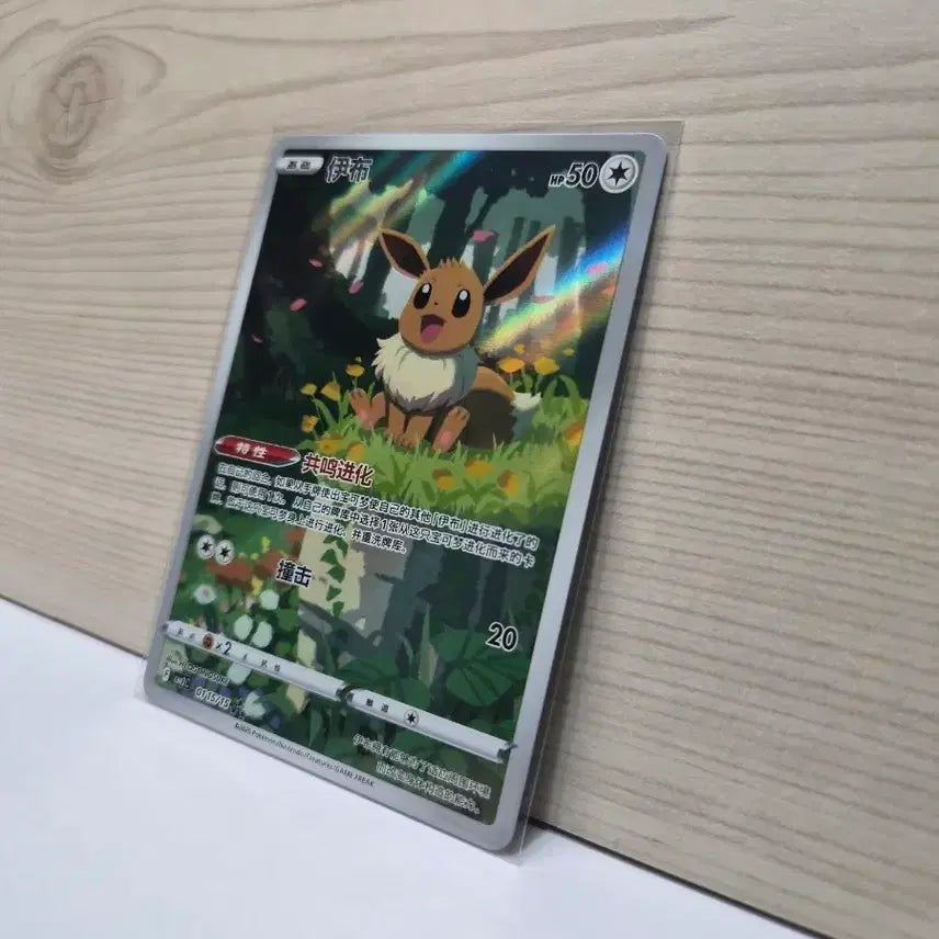 [BUNJANG] Eevee AR Illustration Trading Card / [S급/등급추천] 이브이 AR / 중판 한정 일러스트