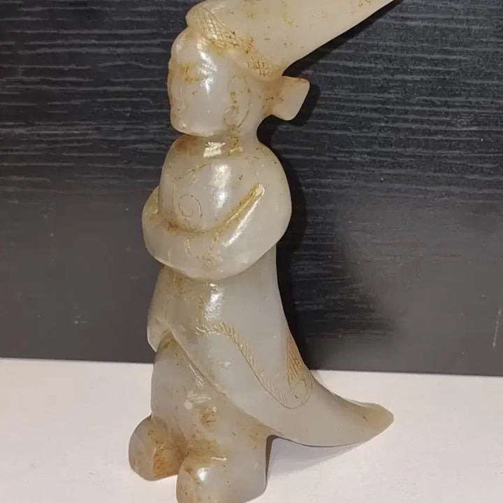 [BUNJANG] Jade Figure Sculpture / 옥 인물상 조각품 강질의 옥