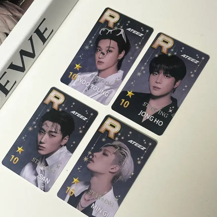 [BUNJANG] ATEEZ Hongjoong, Wooyoung, Mingi, San Lucky Draw Bundle Photocards / 에이티즈 포카 슈스티즈 일괄 양도