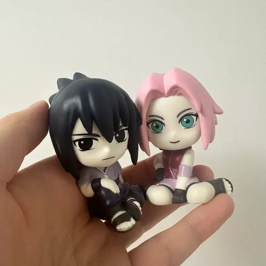 [BUNJANG] Naruto Sakura Sasuke "Sasusaku" Rirakoto Figure Set (2 Types) / 나루토 사쿠라 사스케 사스사쿠 리라코토 피규어 2종 세트